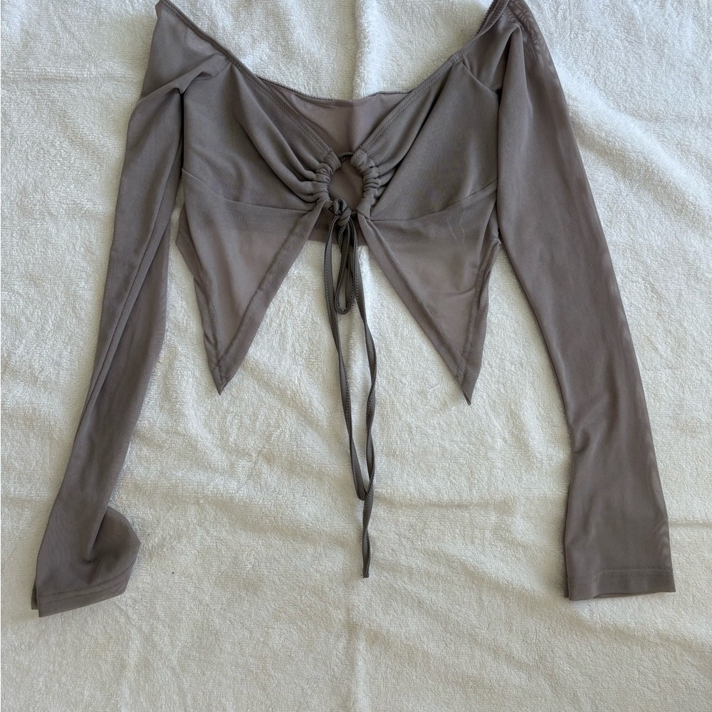 Stylish Women's Tan Top